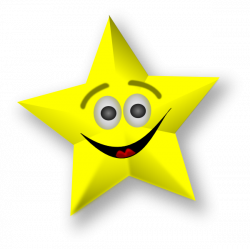 Smiling Star Clip Art at Clker.com - vector clip art online, royalty ...