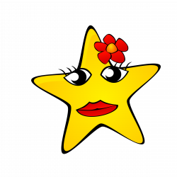 Clipart - Starry night: Star