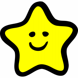 Clipart - Happy Star