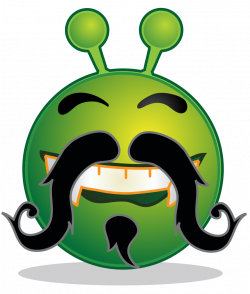 File:Smiley green alien moustache.svg - Wikipedia