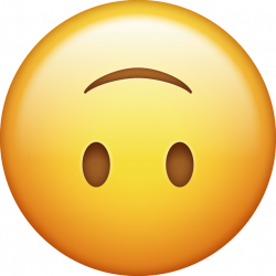 Download Upside Down Smiling Iphone Emoji Icon in JPG and AI | Emoji ...