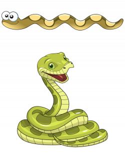 Snake Green anaconda Clip art - Cartoon snake 1000*1298 transprent ...