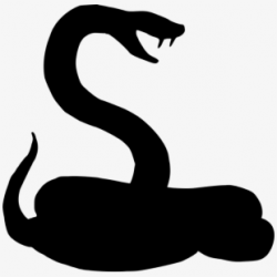 Rattlesnake Clipart Bull Snake - Snake Silhouette ...
