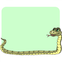 Snake Frame clipart, cliparts of Snake Frame free download ...