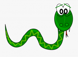 Clipart Of Snake, Smooth And Snake The - Green Snake Clipart ...