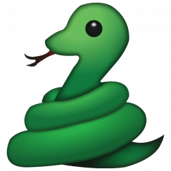 Download Snake Emoji Icon | Emoji Island