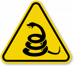 Snake Warning Signs | Rattlesnake Warning Signs