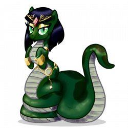 Mirage (snake pony form) by kyle23emma on DeviantArt