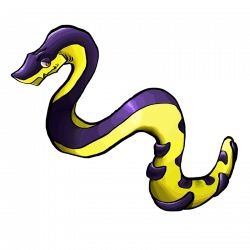 Yellow Belly Sea Snake Fakemon Design by ShikaShellBomb on DeviantArt