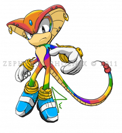 Sonic Chara: Ghost the Rainbow Serpent by Zephyros-Phoenix on DeviantArt