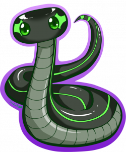 Chibi Adel Snake Form~ by shadowtigerkitten on DeviantArt