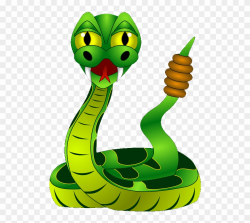 Rattlesnake Clip Art - Venomous Snake Clipart - Png Download ...