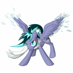 Snow Breeze (Formerly Shock) - Characters - MLP Forums