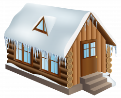 Winter Cabin House PNG Clip-Art Image | Gallery Yopriceville - High ...