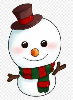 Baby Snowman Clipart Cute - Snow Man Clip Art - Png Download ...