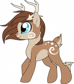 Snow Swirl Deer Pony Adopt TAKEN by MBPanther on DeviantArt