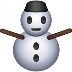 Download Snowman Emoji Icon | Emoji Island