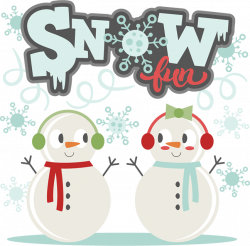 Snow Fun Clipart