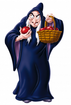 Snow White Witch Old Woman transparent PNG - StickPNG