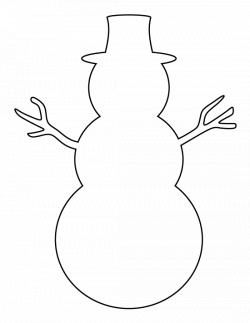 snow man template - Acur.lunamedia.co