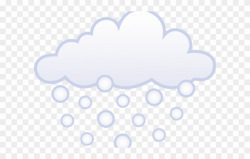 Snowfall Clipart Snow Effect - Cloud Snowing Clipart - Png ...