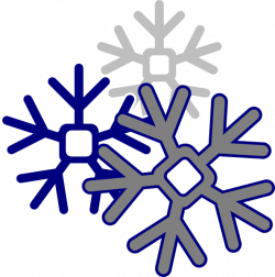 Edited Snowflake Clip Art at Clker.com - vector clip art online ...