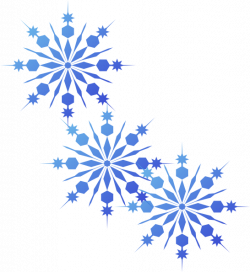 Snowflakes Blue Clip Art at Clker.com - vector clip art online ...