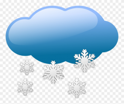 Snowing - Foggy - Weather Clip Art - Png Download (#1221059 ...