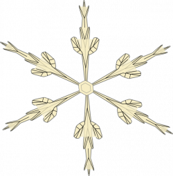 Snowflake 3 Clip Art at Clker.com - vector clip art online, royalty ...