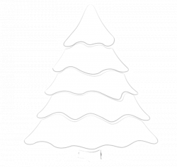 Snow Tree Christmas Coloring Page | Christmas Coloring Sheets Org