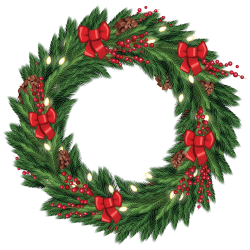 Free Christmas Wreath Graphic from TradigitalArt | Pinterest | Adobe ...