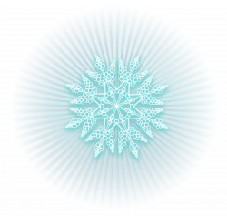 Ice Blue Shining Snowflake PNG Clipart Picture | Gallery ...