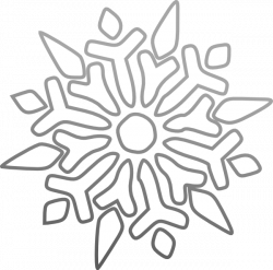Snowflake Clip Art at Clker.com - vector clip art online, royalty ...