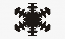 Snowflake Black Cliparts - Snowflake Clip Art Black #440352 ...