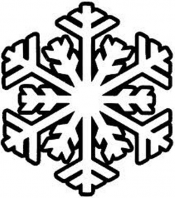 free snowflake craft pattern | Kid Crafts / Activities ...