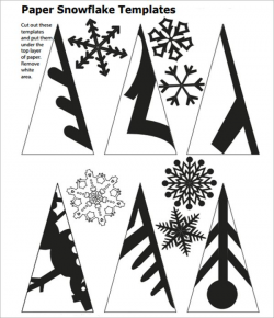 snowflake template to cut out … | snowflakes!!! | Snowf…