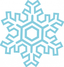 Stylized Snowflake Clip Art at Clker.com - vector clip art online ...