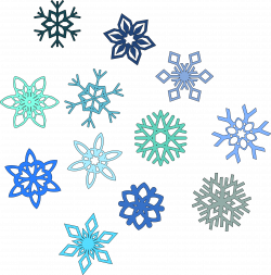 Clipart - Snowflakes
