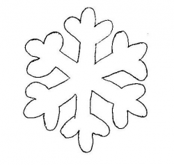 Snowflake Template - ClipArt Best | Christmas Tablecloth ...
