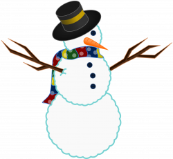 clipartist.net » Clip Art » snowman xmas christmas twitter SVG