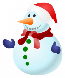 clipartist.net » Clip Art » snowman snow man christmas 2 xmas ...