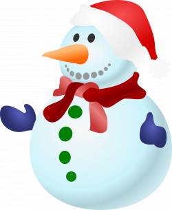 Snowman Christmas Snow Cold Winter Frozen Gloves – Clean Public Domain