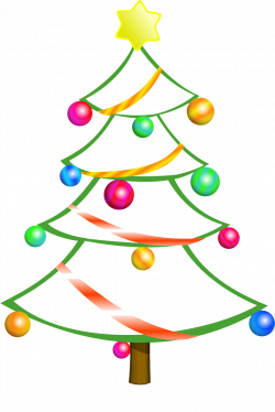 Christmas Tree Clip Art | Free Colorful Christmas Tree Clip Art ...