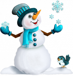 Christmas ClipArt #12 (76).png | Christmas clipart, Snowman and Album