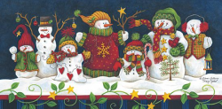 Snowman group | ~Snowmen~ | Christmas decoupage, Christmas ...