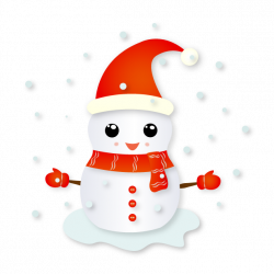 Christmas Snowman - Holiday Emoji by Andromeda Software SRL