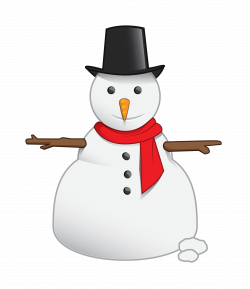 28+ Collection of Simple Snowman Clipart | High quality, free ...