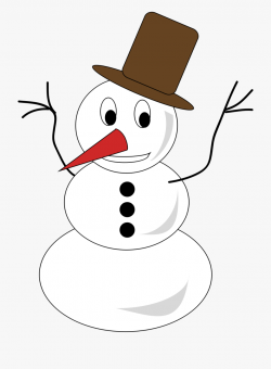 Fedora Clipart Snow Man - Snowman With Fedora #539509 - Free ...
