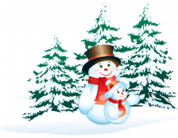 Snowman Valentine Clip Art free image