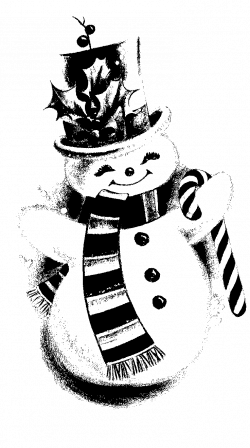 28+ Collection of Vintage Snowman Clipart | High quality, free ...